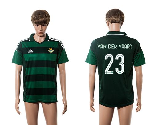 Real Betis #23 Van Der Vaart Away Soccer Club Jersey